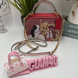 Coach Disney x Cruella de Vil Box Crossbody